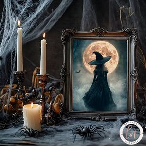 Vintage & Spooky Halloween Wall Art Ideas for 2025 🎃