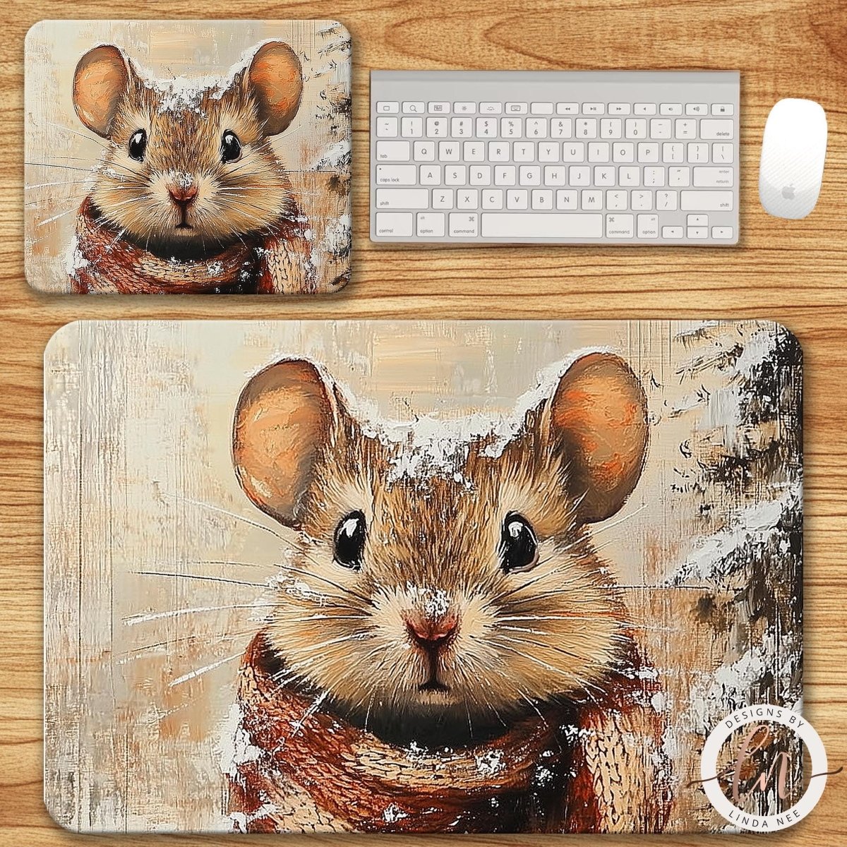 Forest Mouse Mouse Pad & Desk Mat