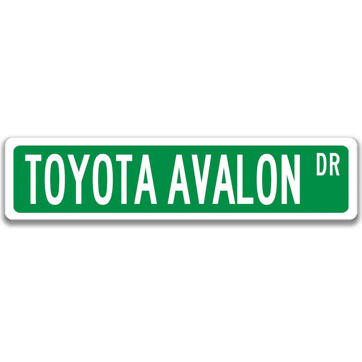 Toyota Avalon Street Sign