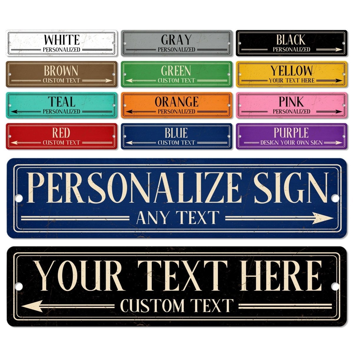Design Your Own Metal Sign