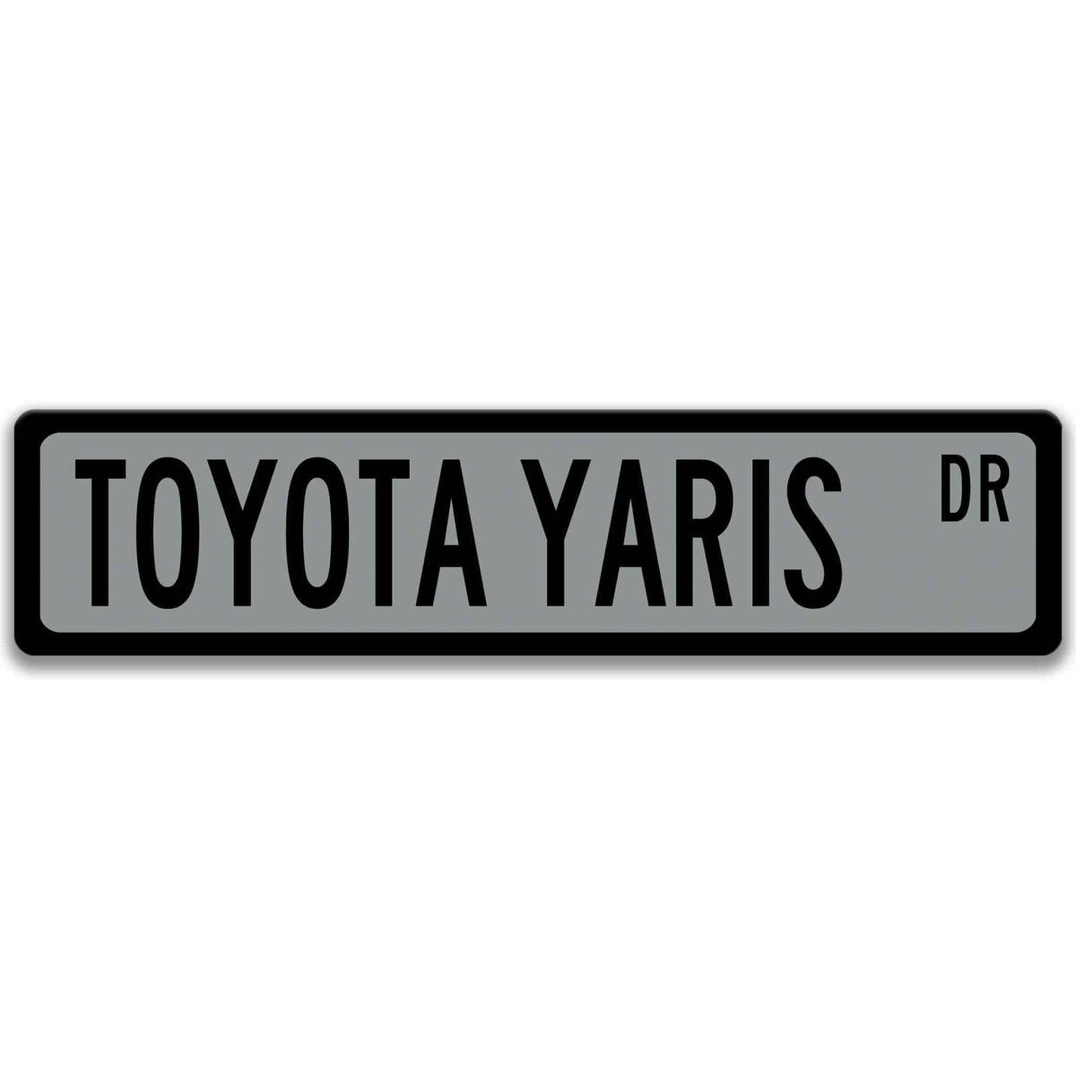 Toyota Yaris Street Sign