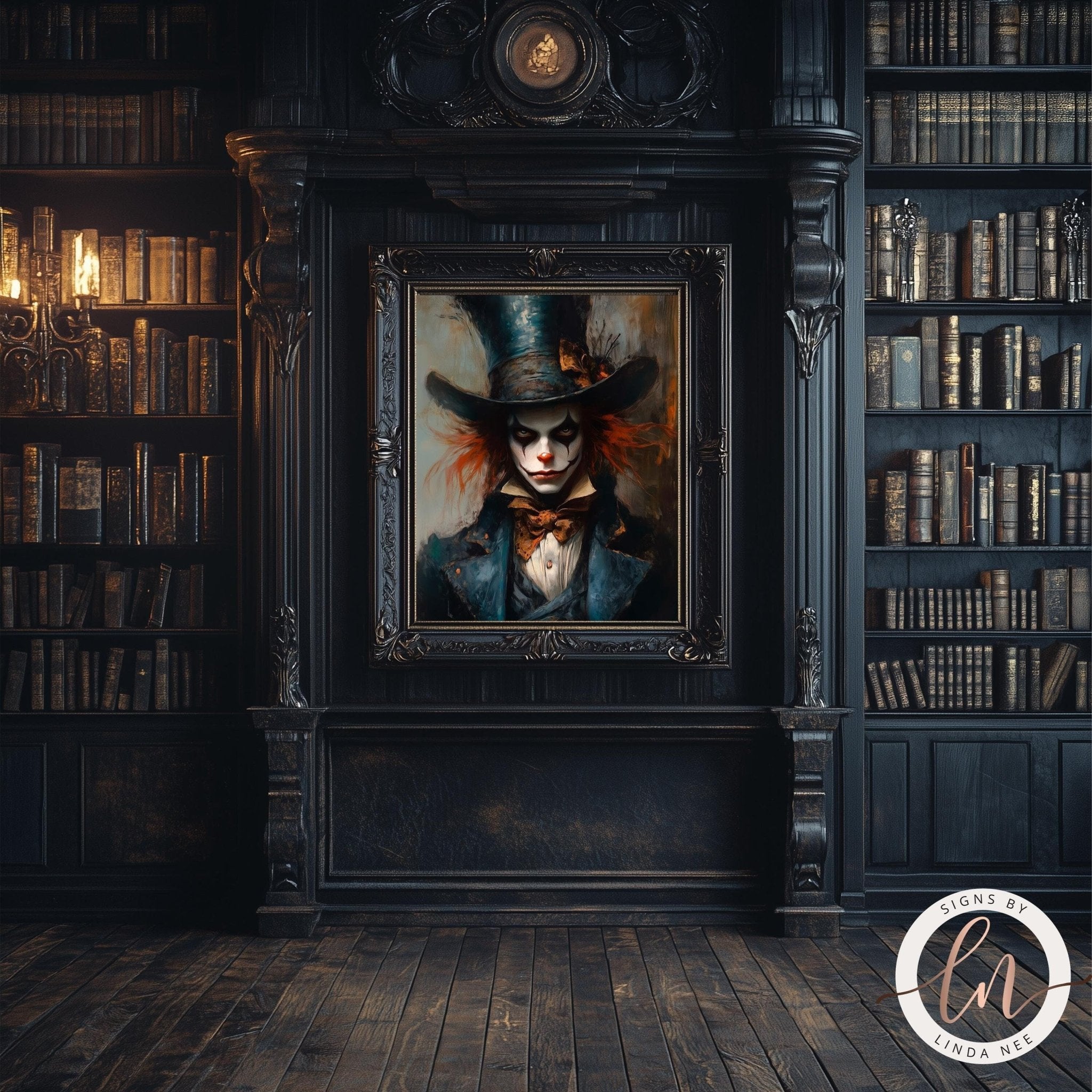 Mad Hatter Wall Art - Alice in Wonderland - Metal or Paper