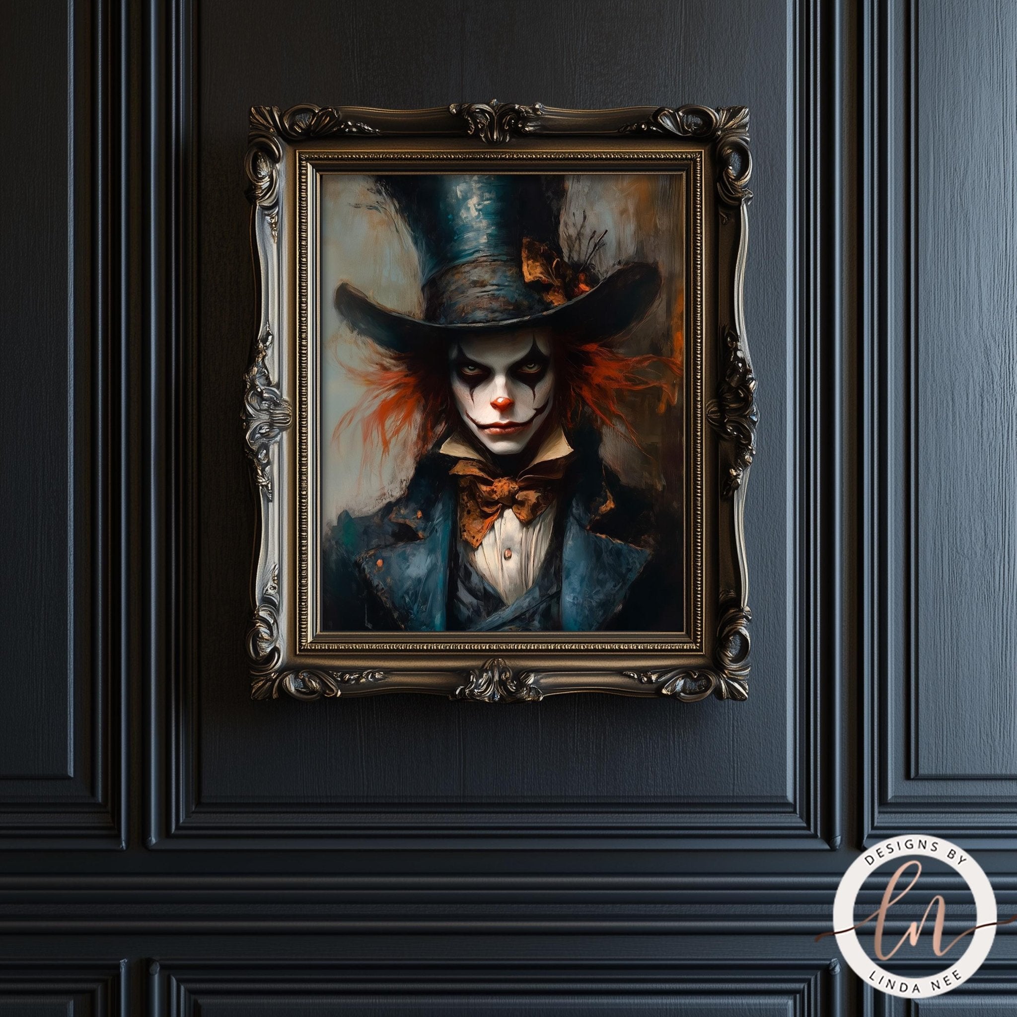 Mad Hatter Wall Art - Alice in Wonderland - Metal or Paper