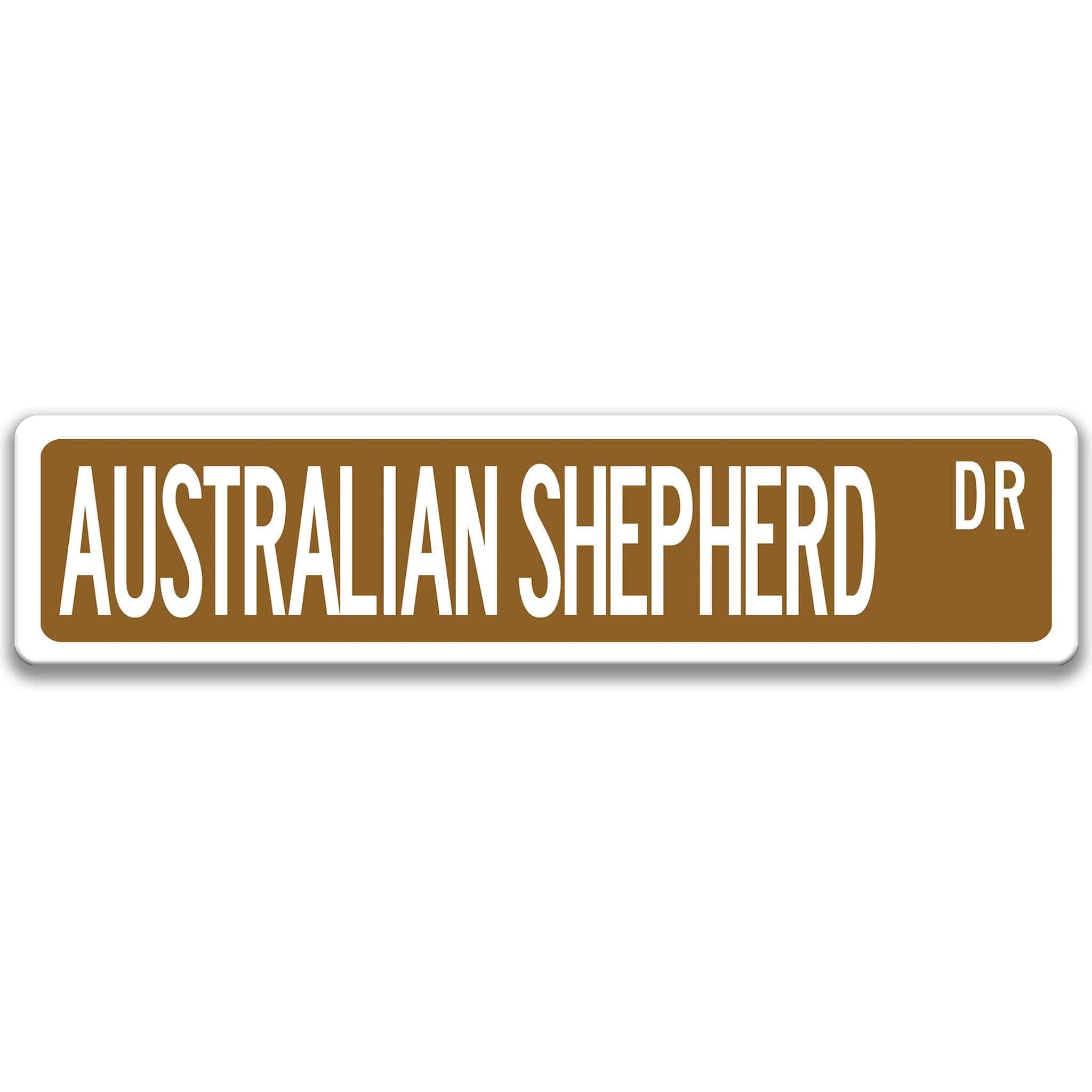 Australian Shepherd Dog Sign, Aussie Pet Decoranimal