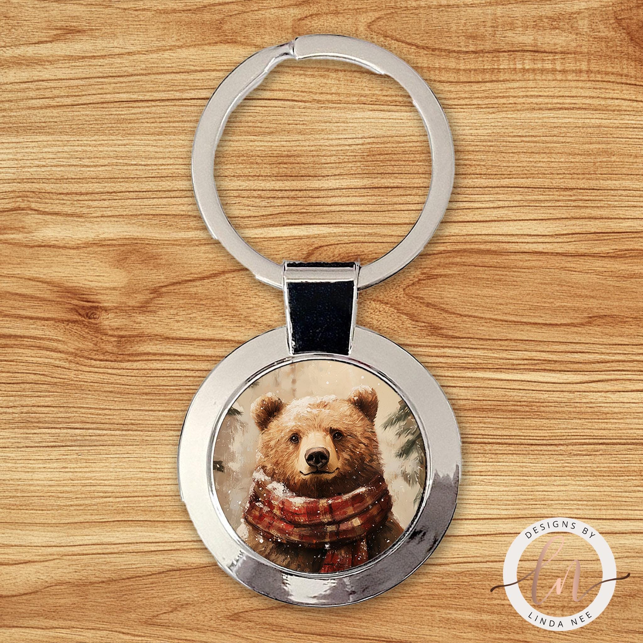 Bear Necklace - Forest Animal Pendant Winter Jewelryanimal lover gifts