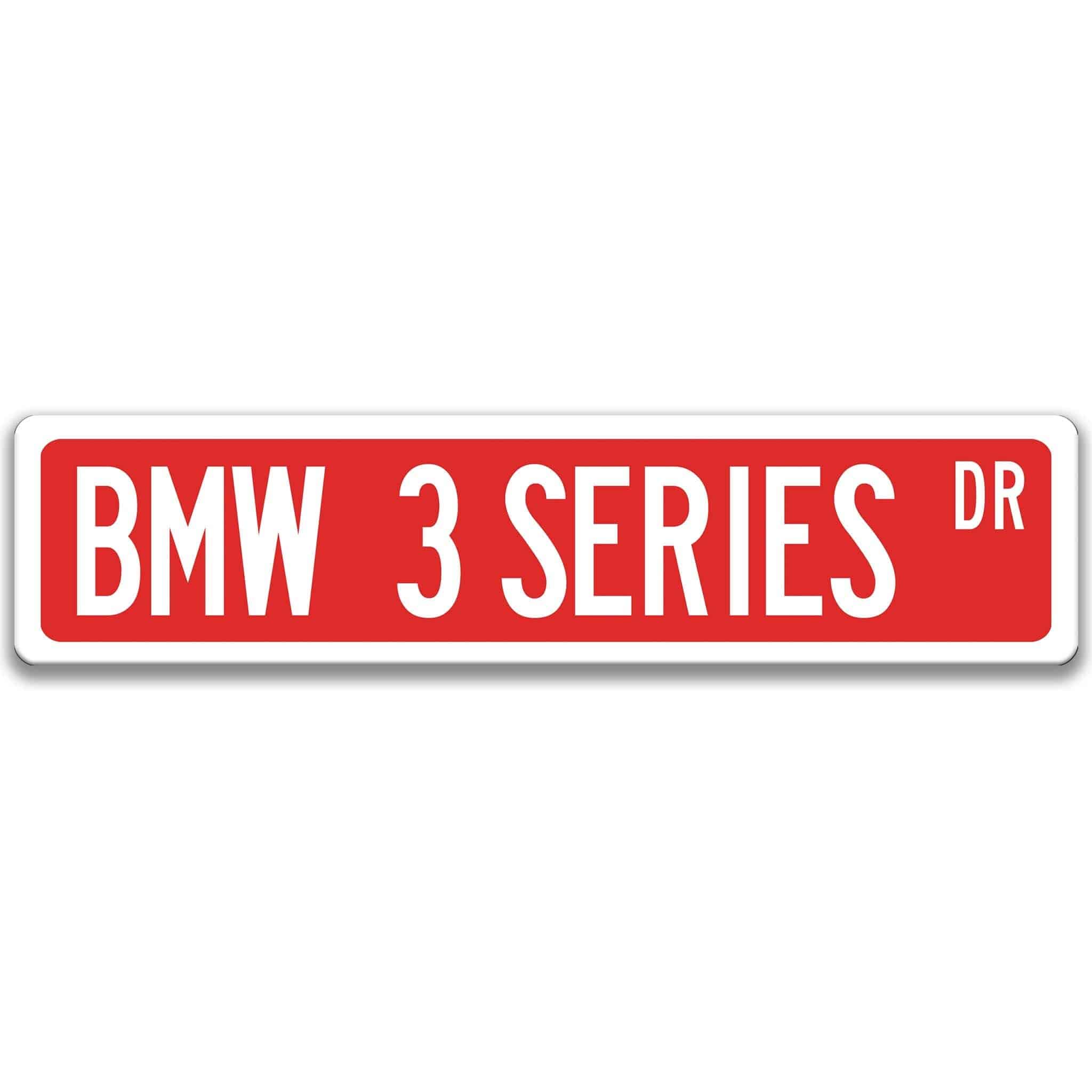 BMW X5 Metal Street Sign