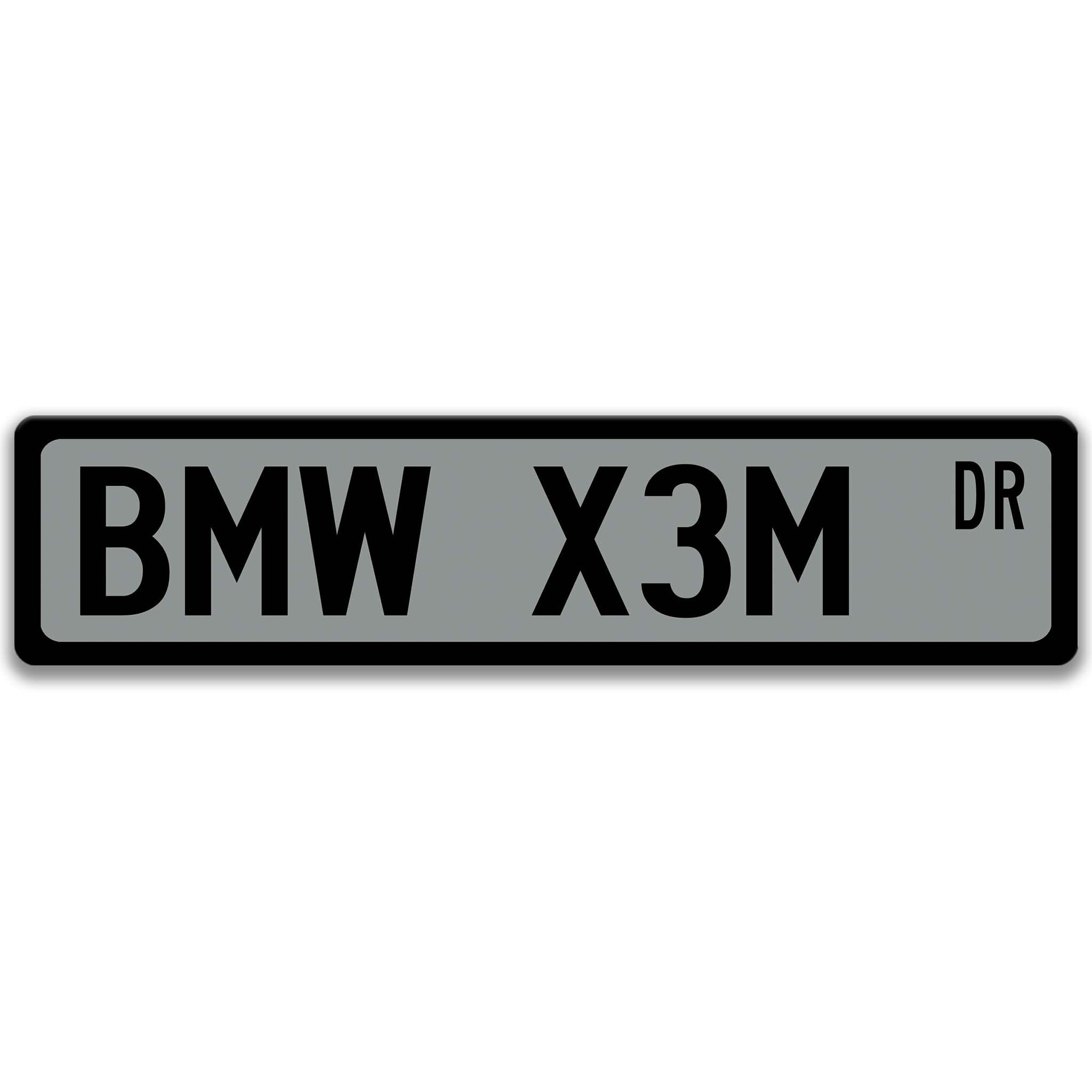 BMW X3M Metal Sign