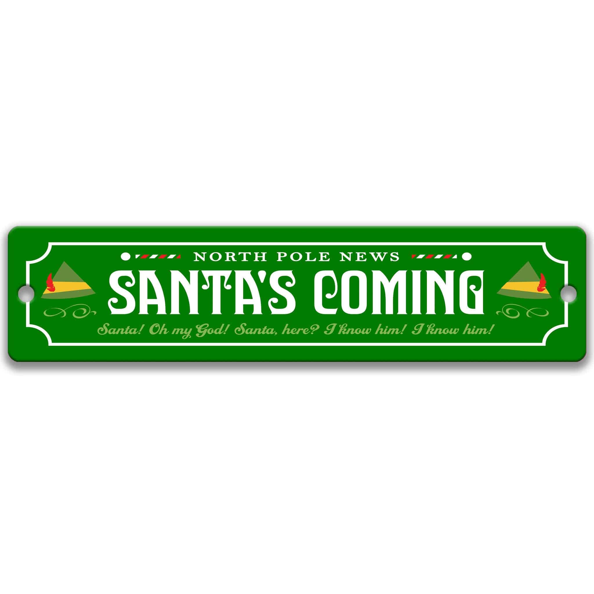 Buddy the Elf Sign – Movie Quote