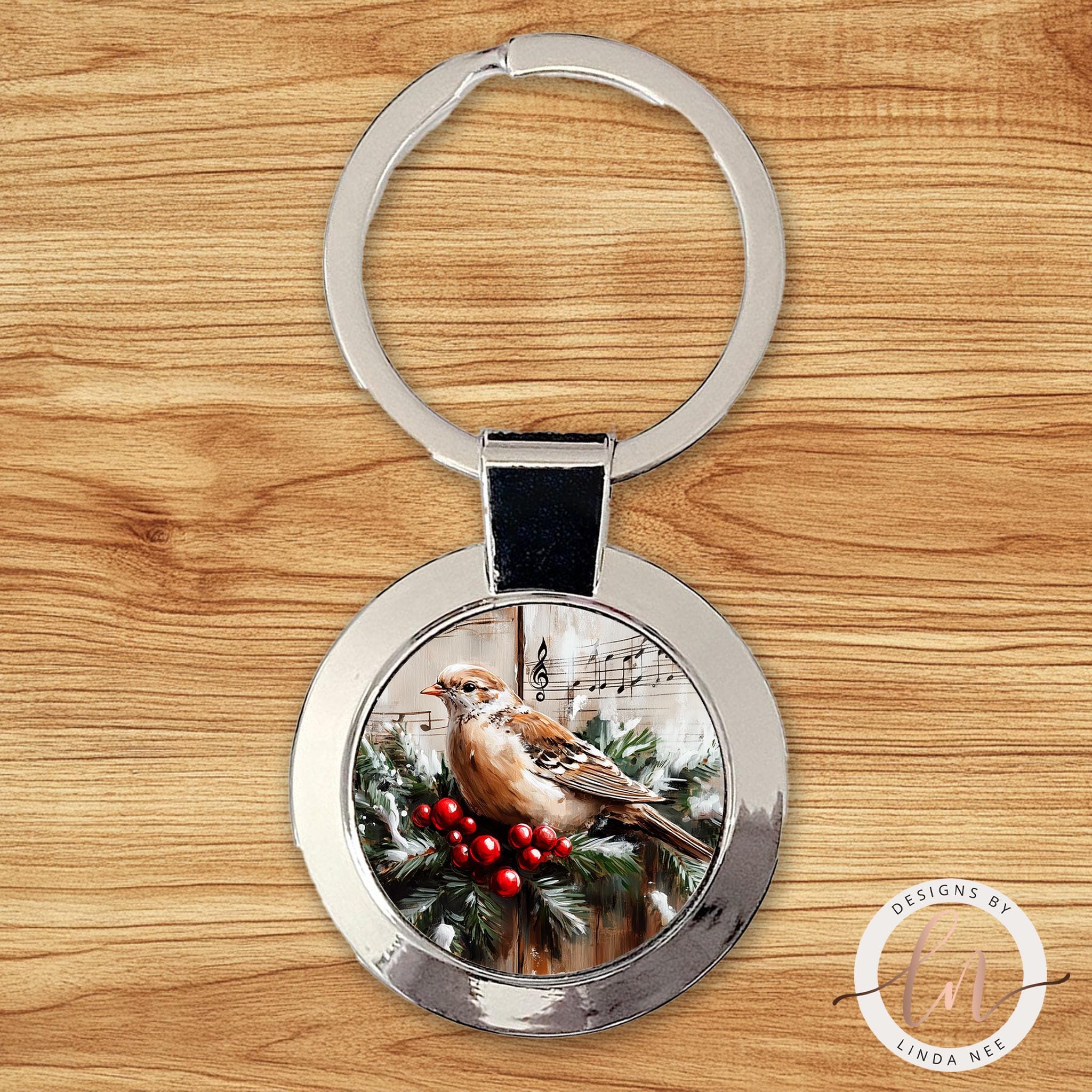 Christmas Dove Necklace - Christian Jewelry Holiday Pendant