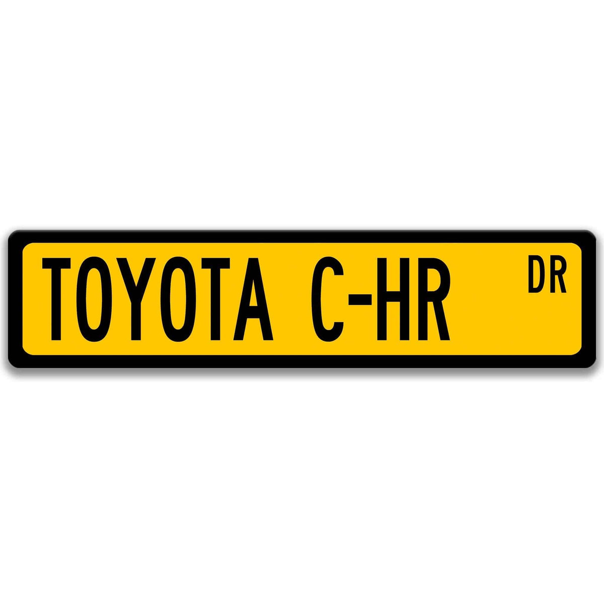Toyota C-HR Street Sign