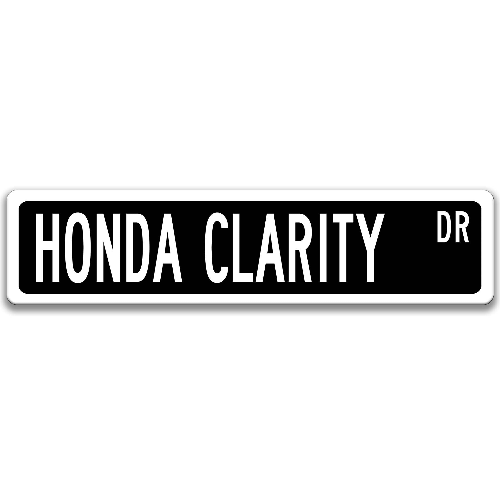 Honda Clarity Metal Street Sign