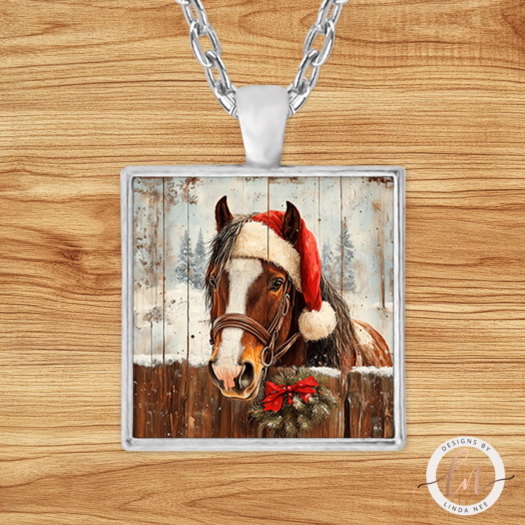 Horse Necklace - Christmas Gift for Horse Lovers