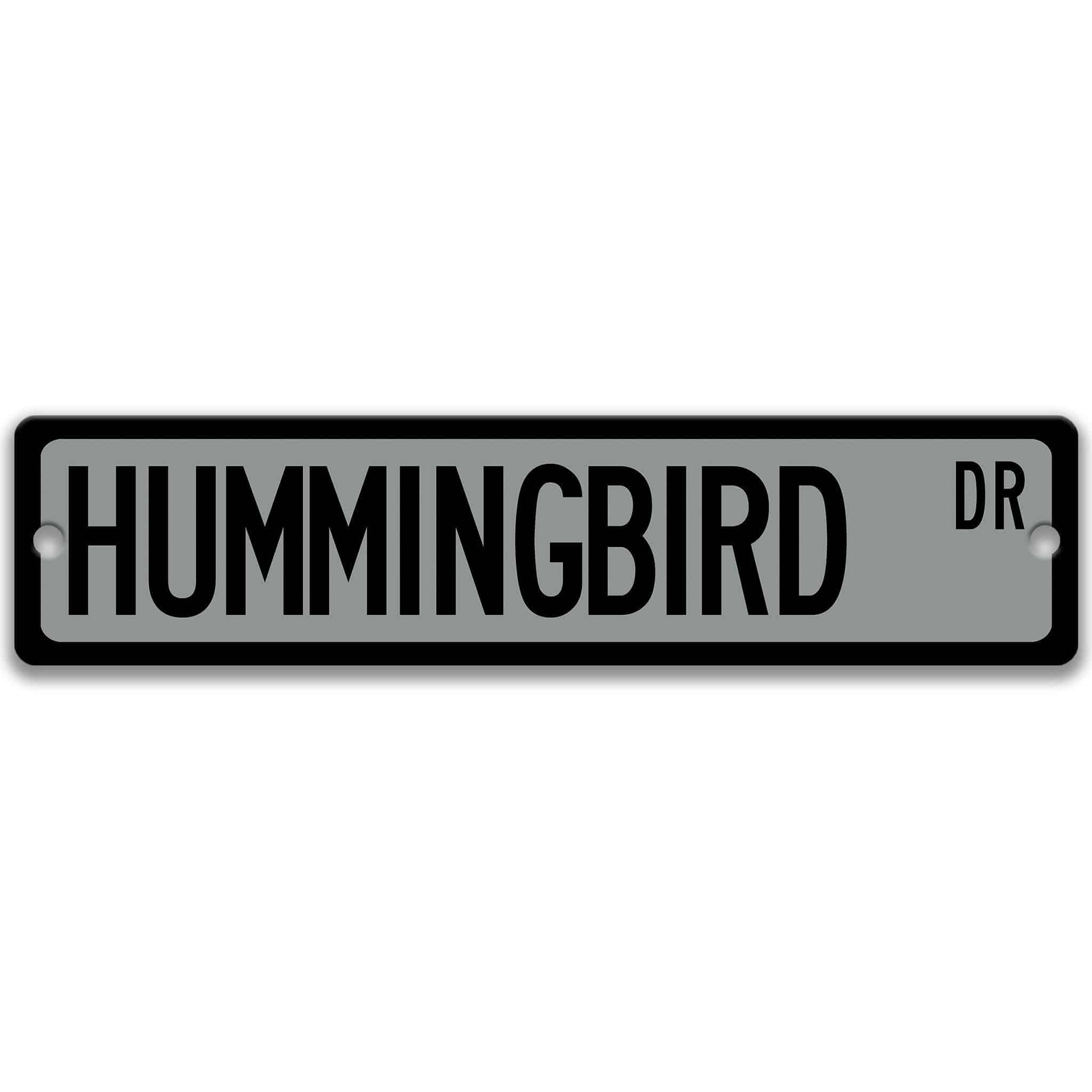 Hummingbird Street Sign