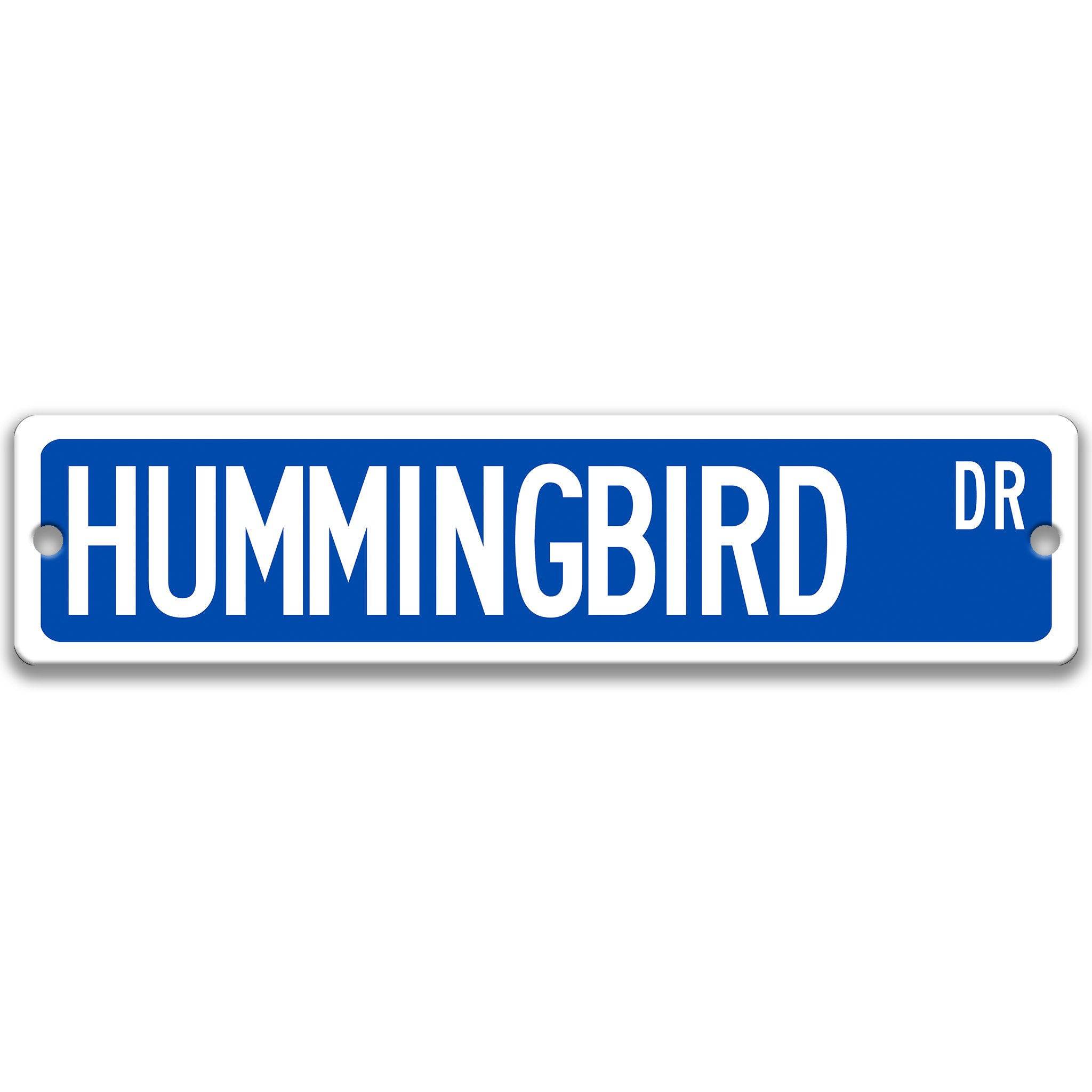 Hummingbird Street Sign