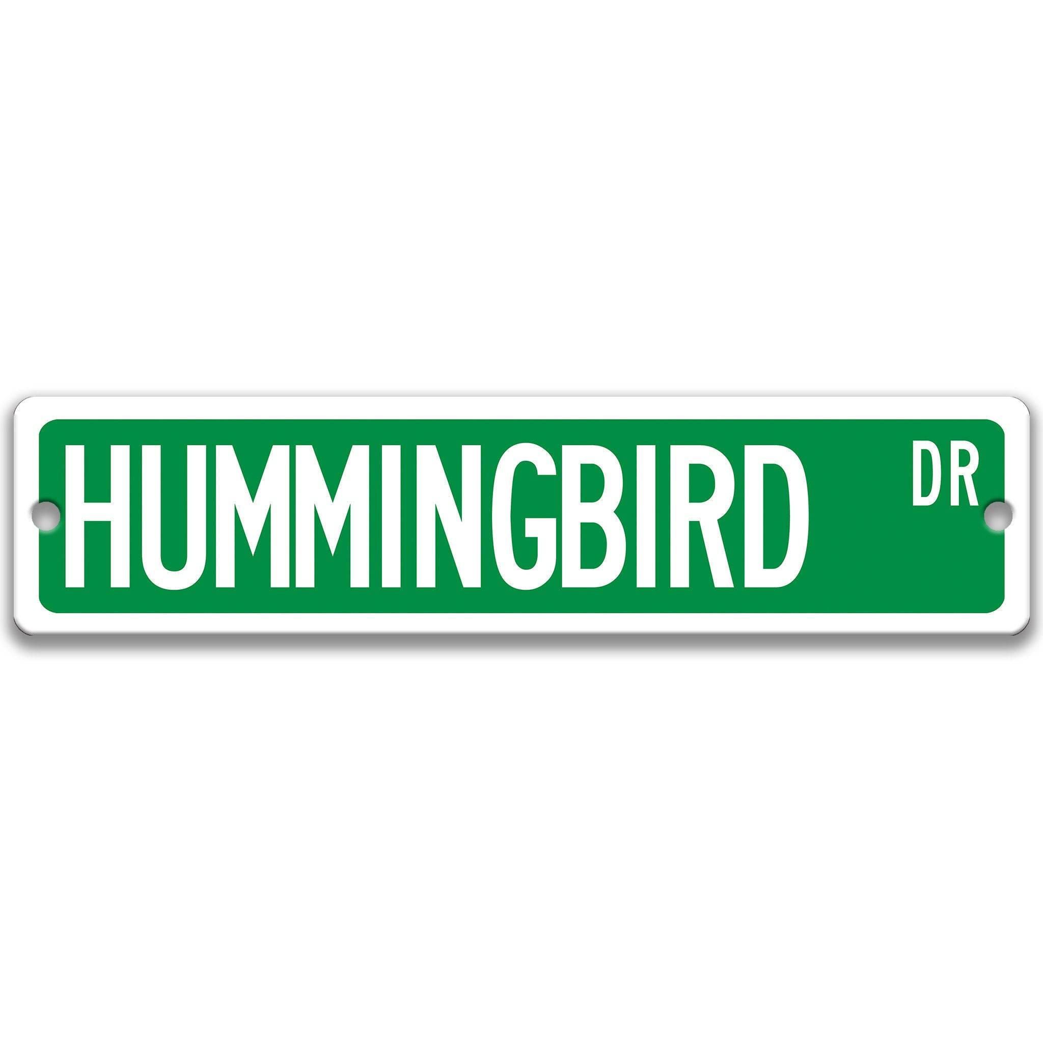 Hummingbird Street Sign