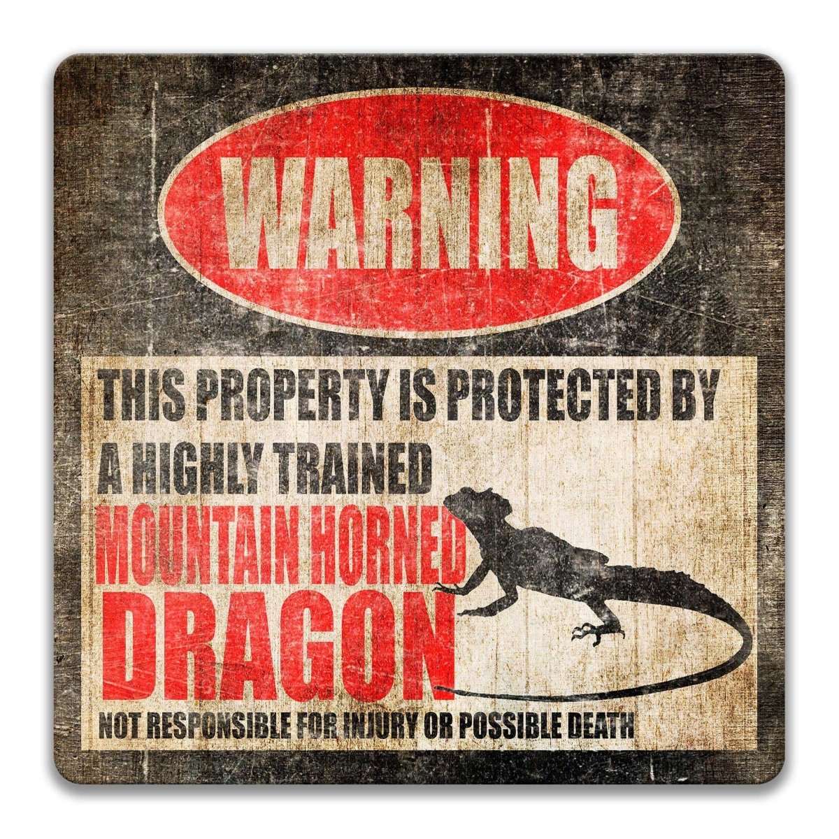 Mountain Horned Dragon Sign