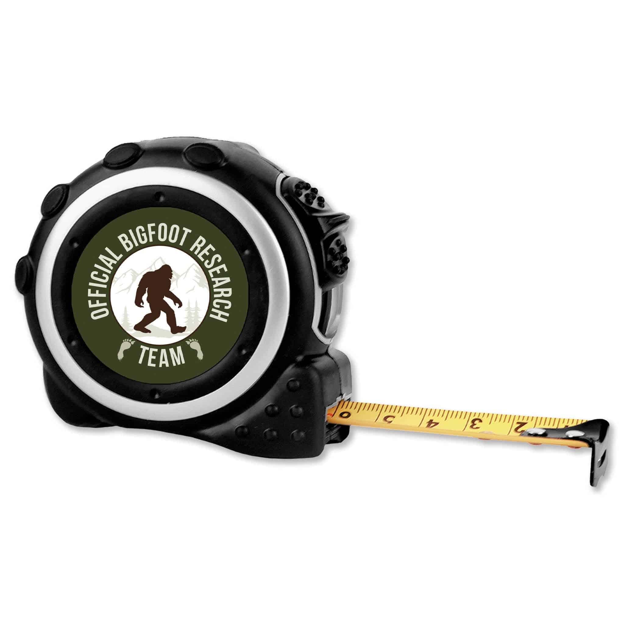 Official Bigfoot Research Team Tape Measure, Bigfoot Expedition Gear
