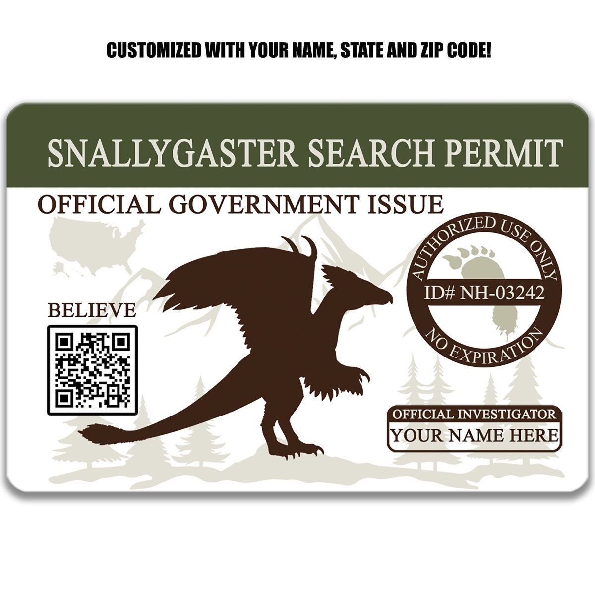 Snallygaster Search License