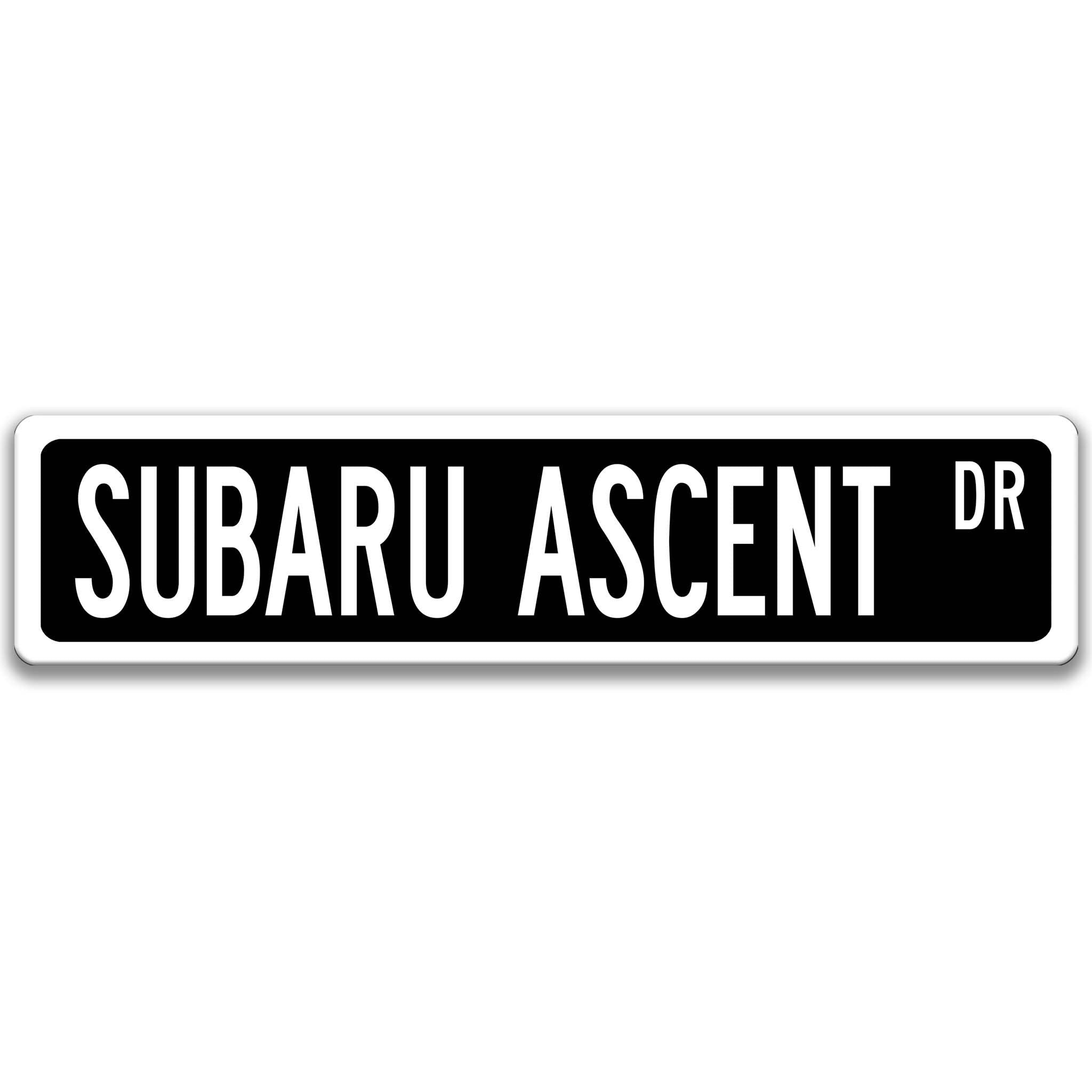 Subaru Ascent Street Sign