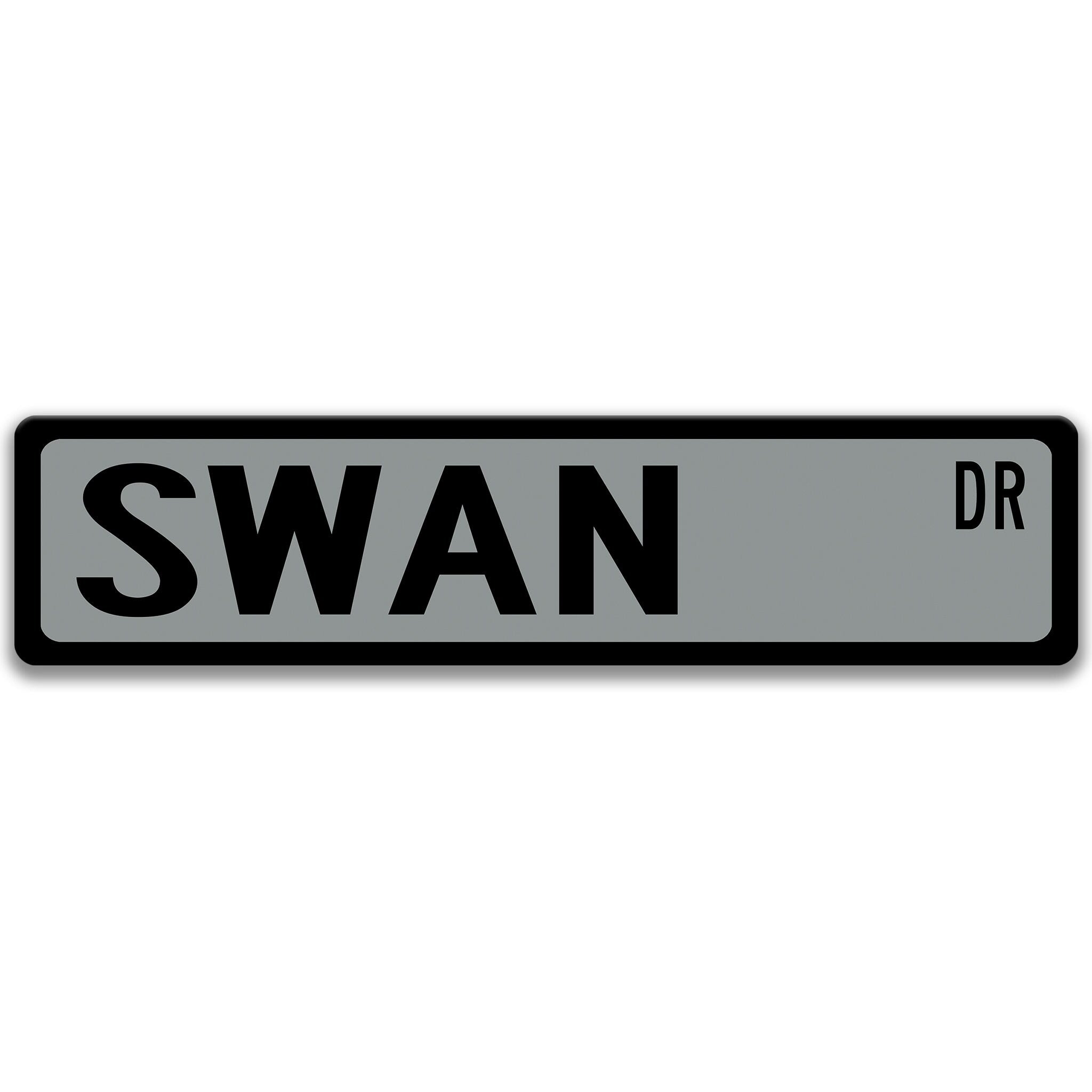 Swan Metal Street SignStreet Sign