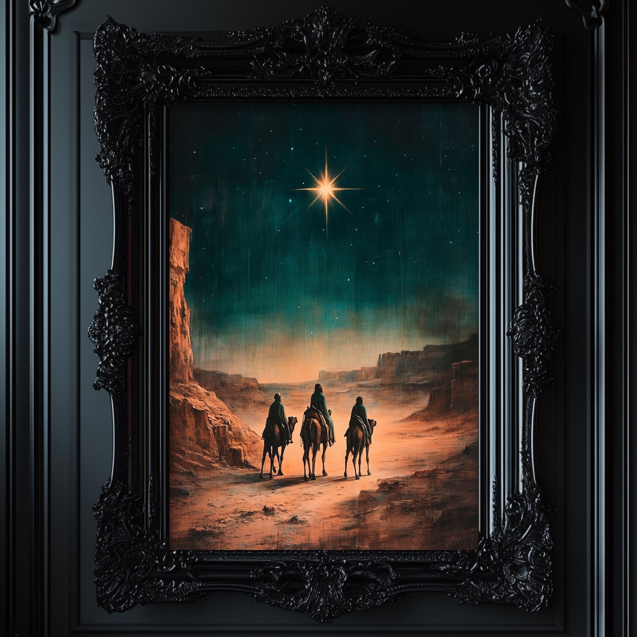 Three Wise Men Wall Art - Metal & Fine Art for Holiday Decor