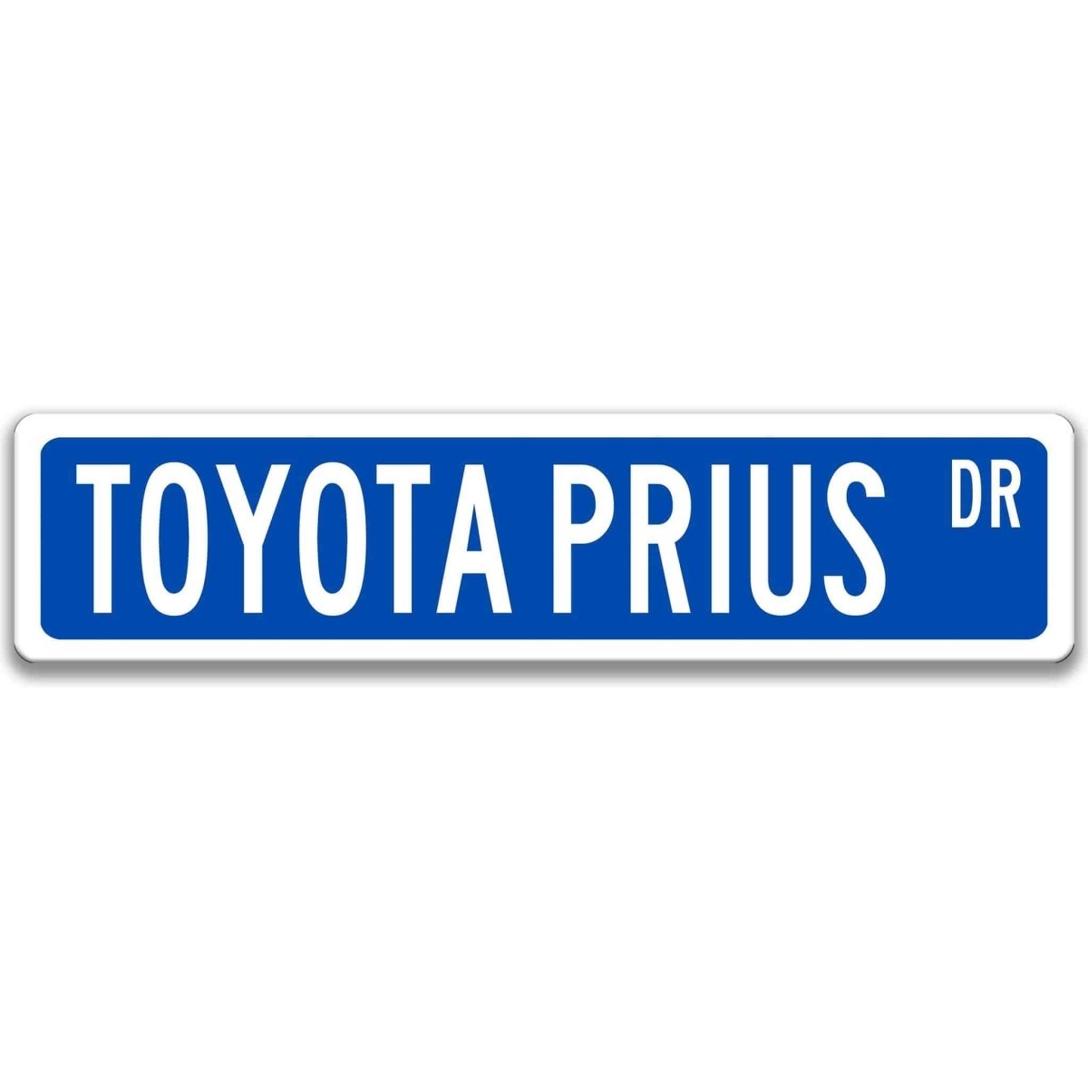 Toyota Prius Street Sign - Garage & Auto Decor AccessoriesDesigns by Linda Nee
