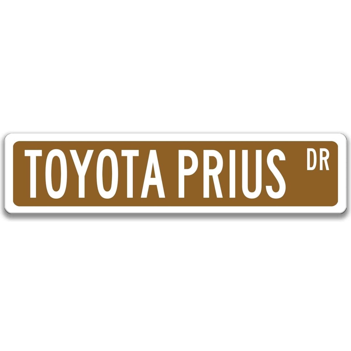 Toyota Prius Street Sign - Garage & Auto Decor AccessoriesDesigns by Linda Nee