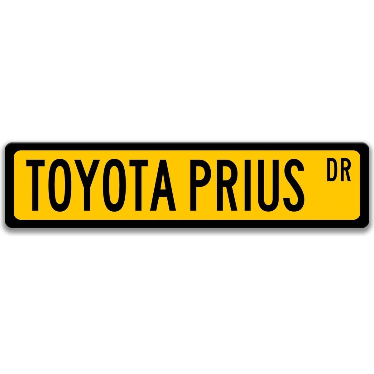 Toyota Prius Street Sign - Garage & Auto Decor AccessoriesDesigns by Linda Nee