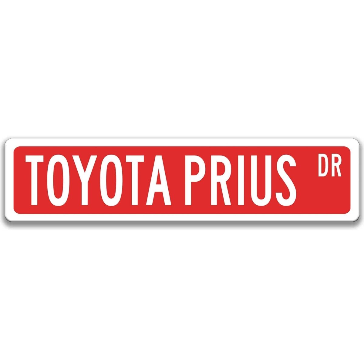Toyota Prius Street Sign - Garage & Auto Decor AccessoriesDesigns by Linda Nee