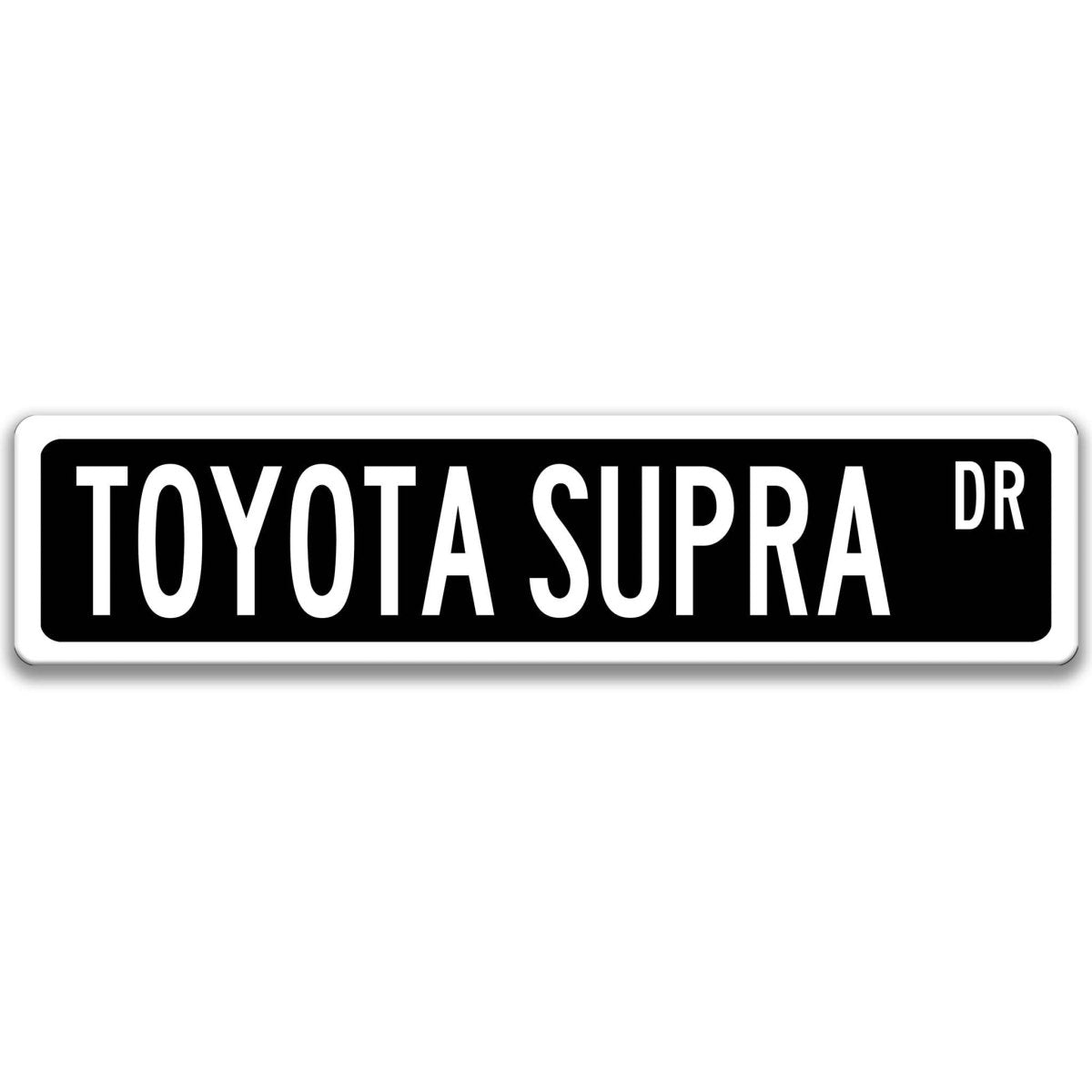 Toyota Supra Street Sign - Garage Decor & Auto AccessoriesDesigns by Linda Nee