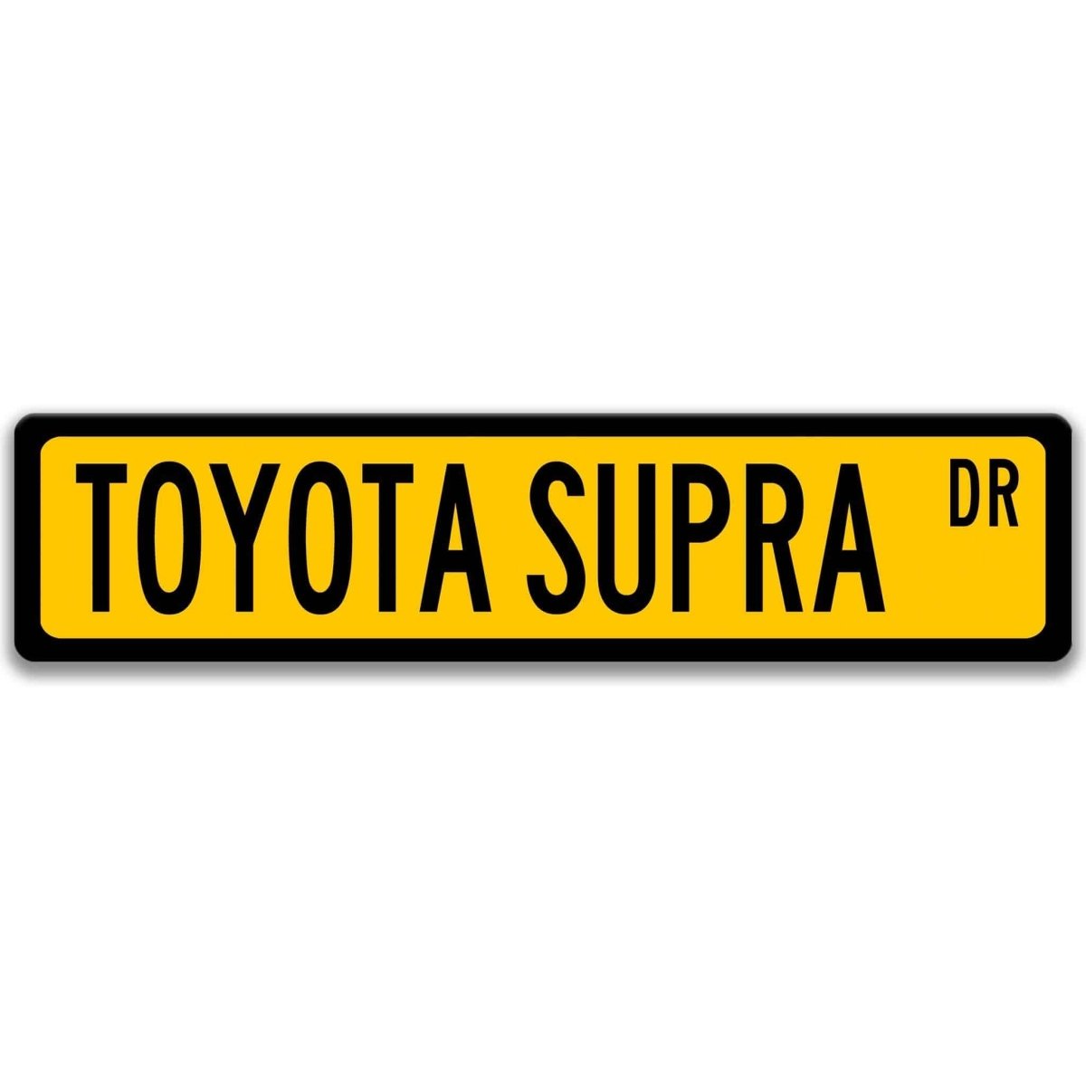 Toyota Supra Street Sign - Garage Decor & Auto AccessoriesDesigns by Linda Nee