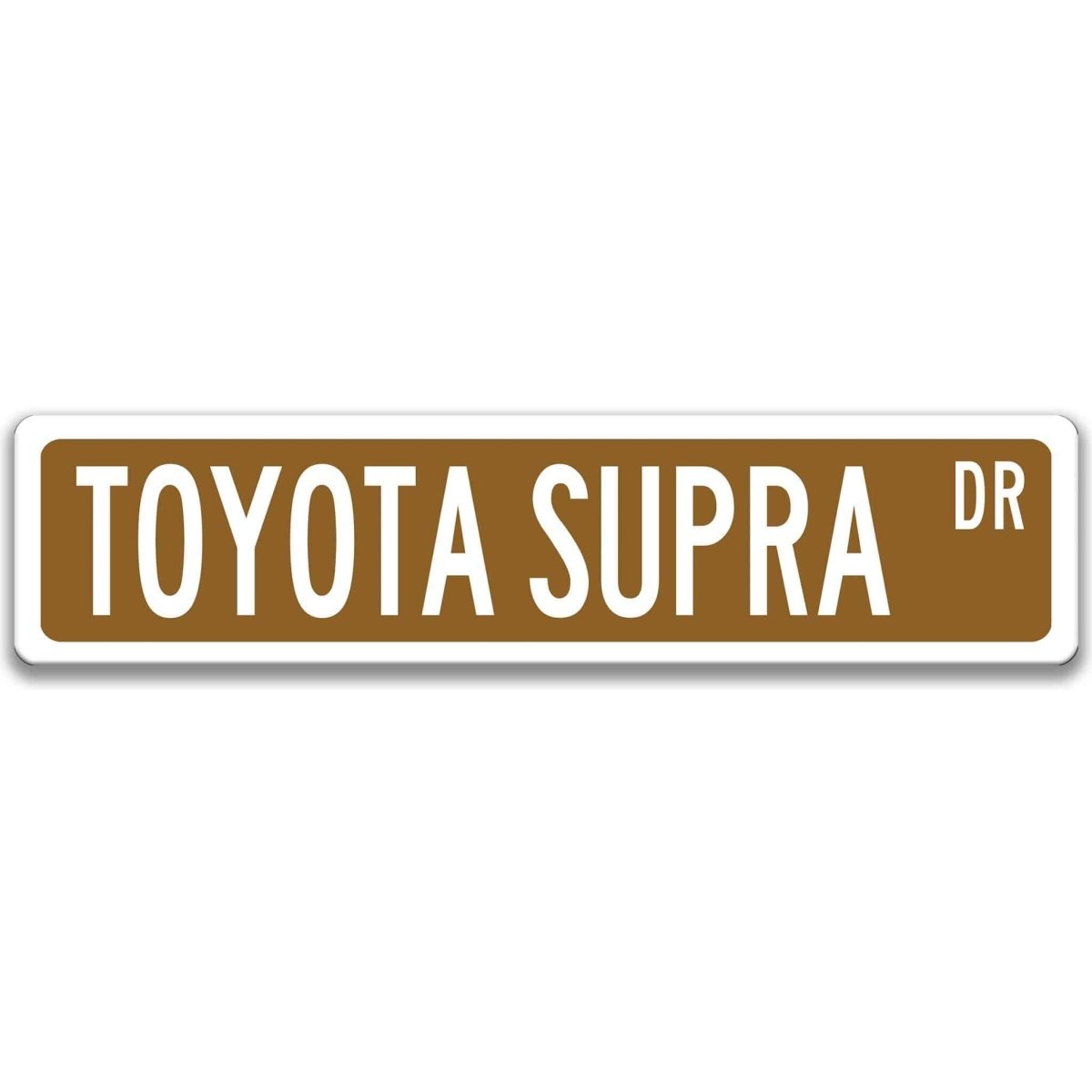 Toyota Supra Street Sign - Garage Decor & Auto AccessoriesDesigns by Linda Nee