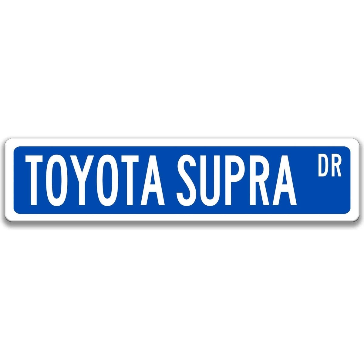 Toyota Supra Street Sign - Garage Decor & Auto AccessoriesDesigns by Linda Nee
