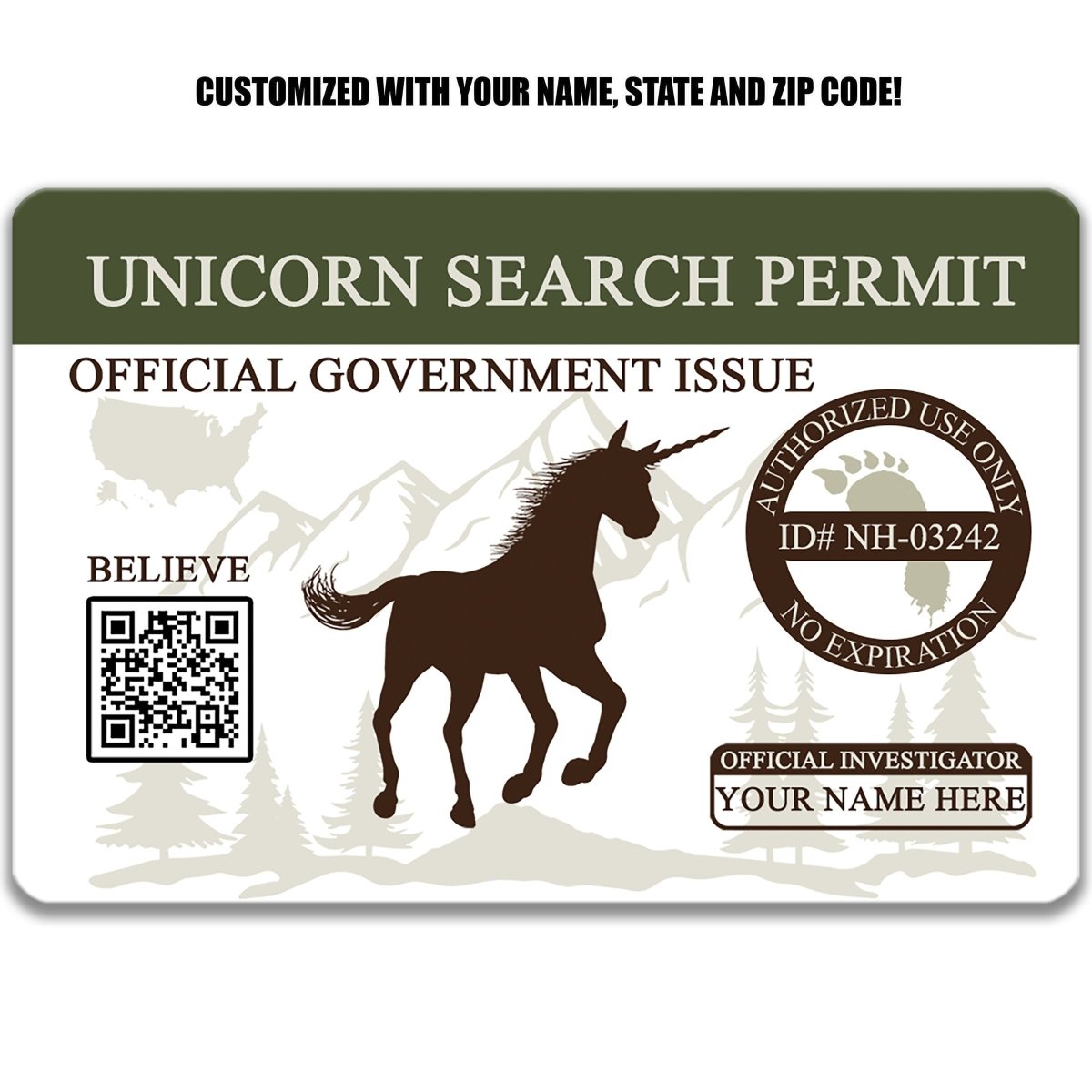 Unicorn Search Permit