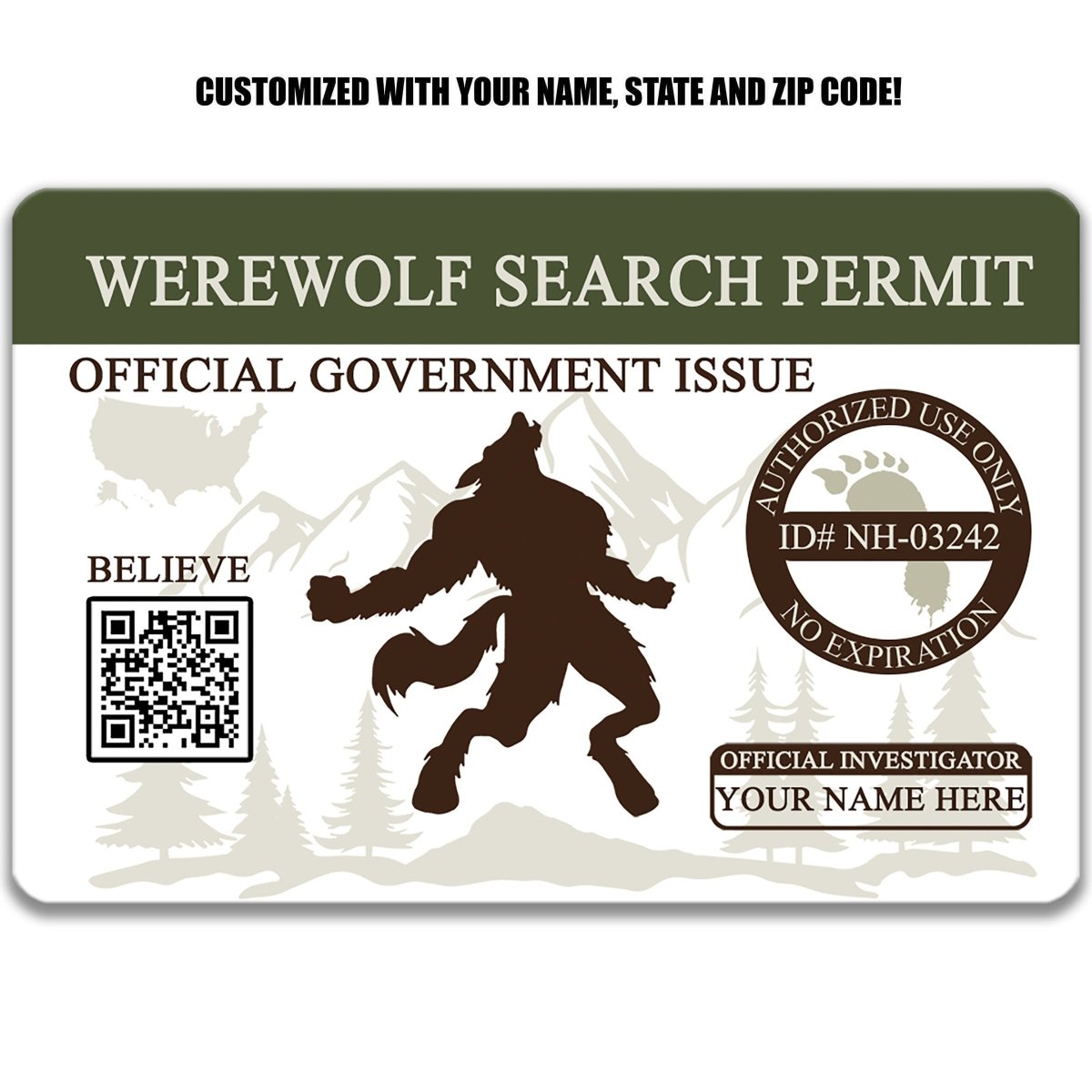 Werewolf Search Permit