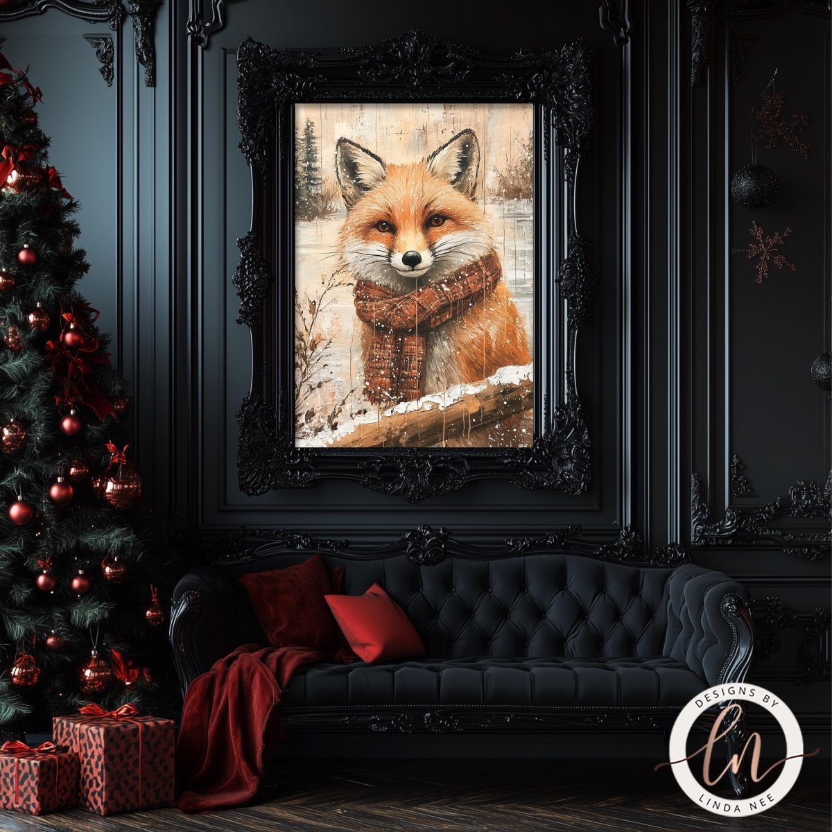 Winter Fox Wall Art