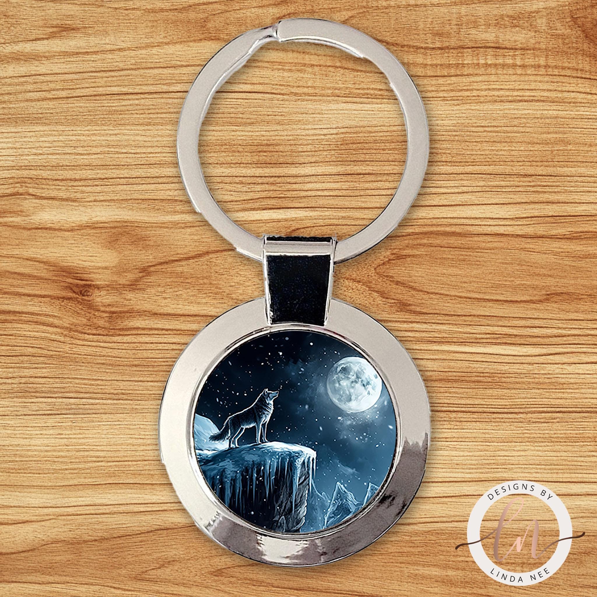 Wolf Necklace - Howl at the Moon Winter Spirit Animal Gift