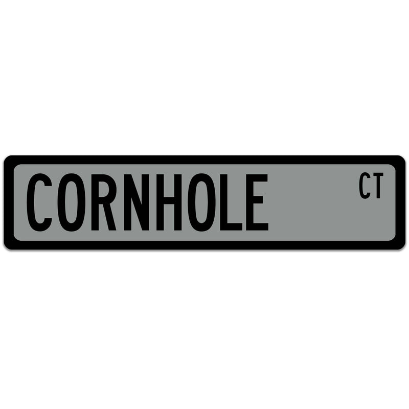Cornhole Street Sign
