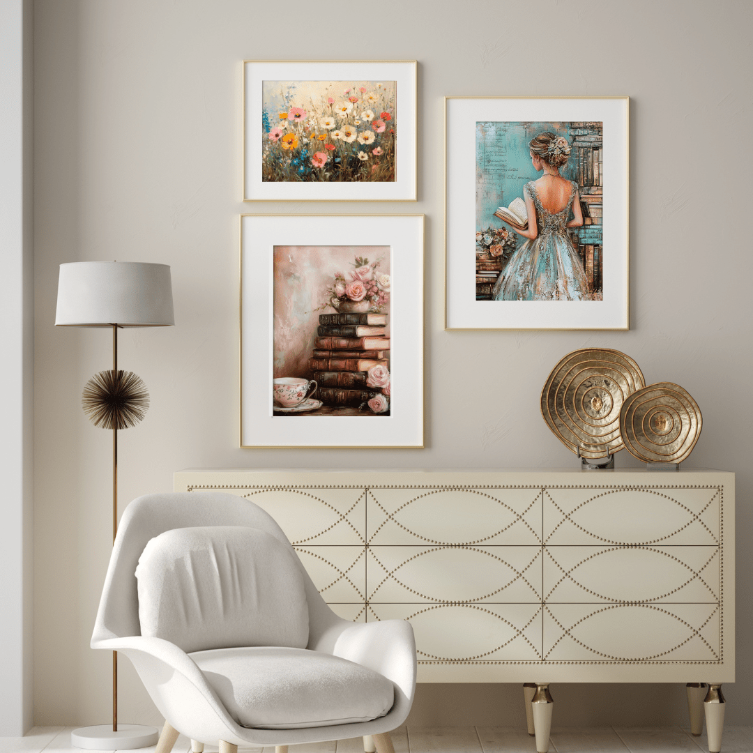How to Create a Stunning Gallery Wall with Metal Art - Designs by Linda Nee