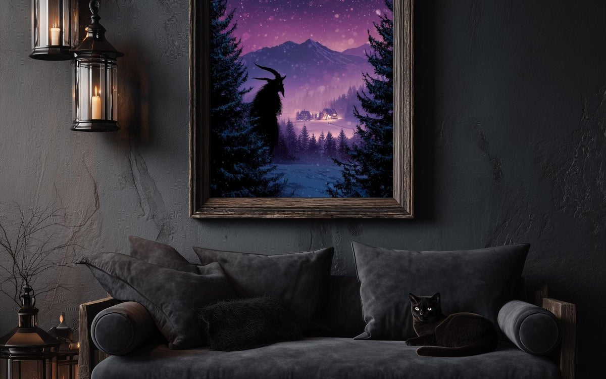 Krampus: The Dark Side of Christmas (And Why He Belongs On Your Wall)