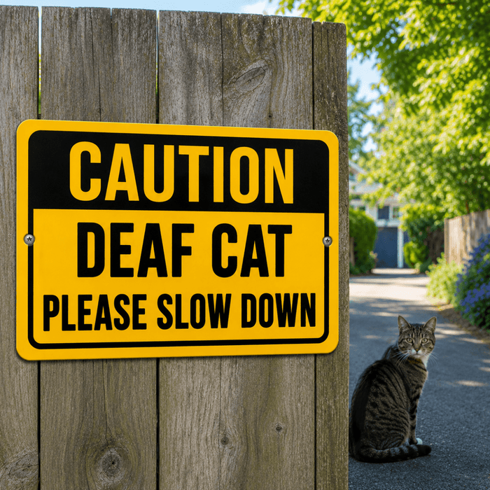 Cat Metal Signs