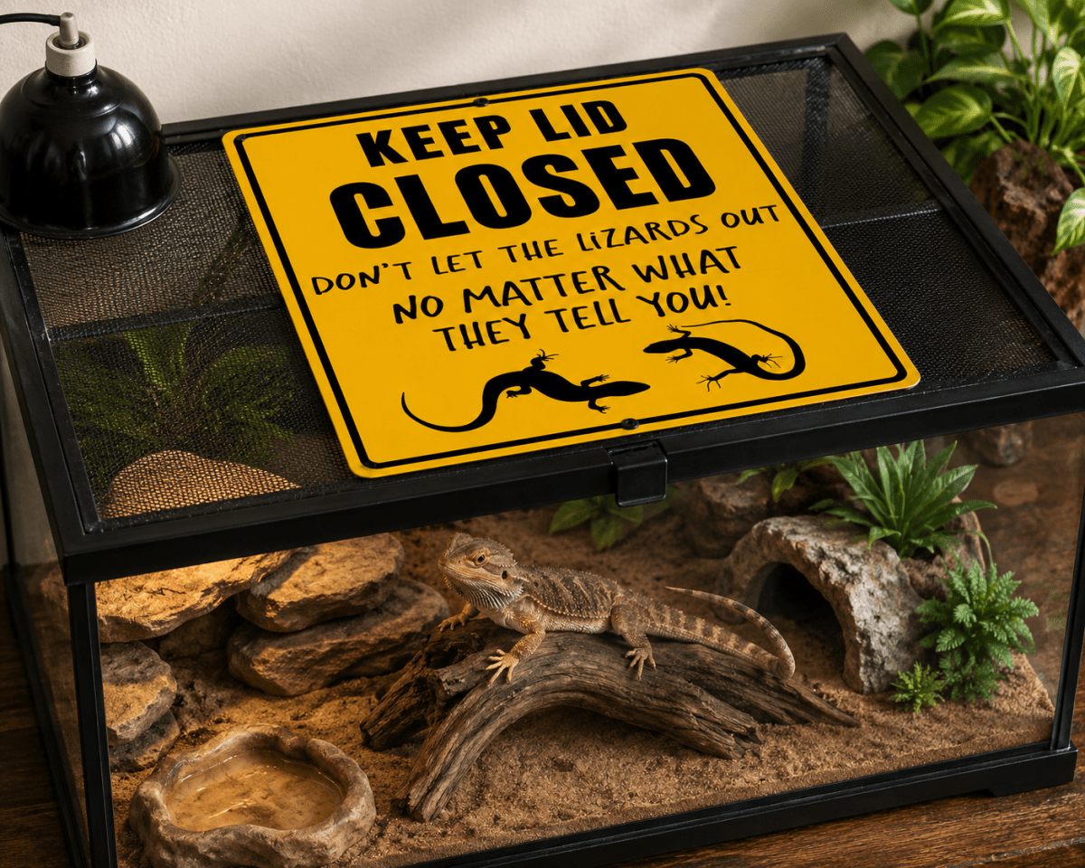 Reptile & Exotic Pet Signs