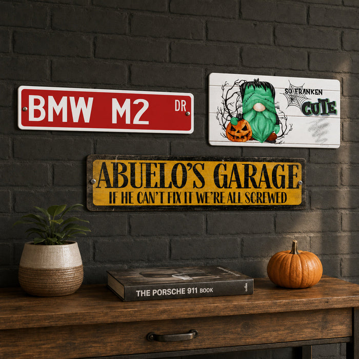 Metal Signs for Every Space & Style