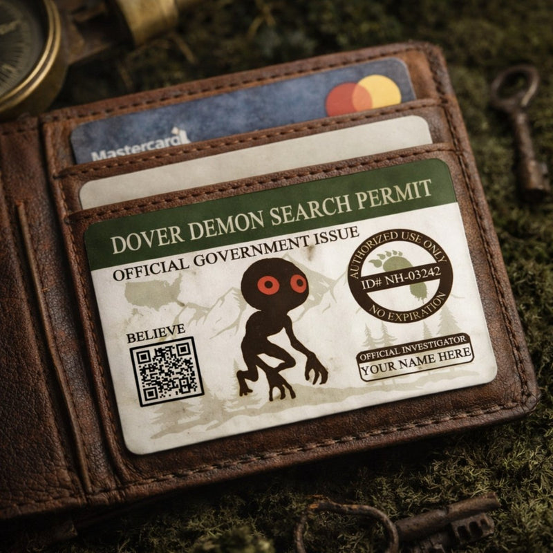 Cryptid Hunting Permits - Designs by Linda Nee
