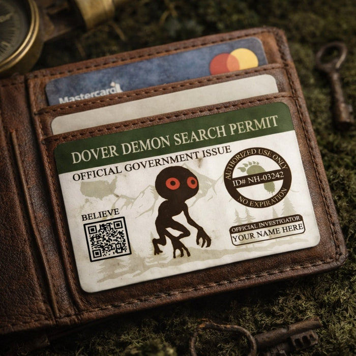 Novelty Cryptid Hunting Permits & IDs
