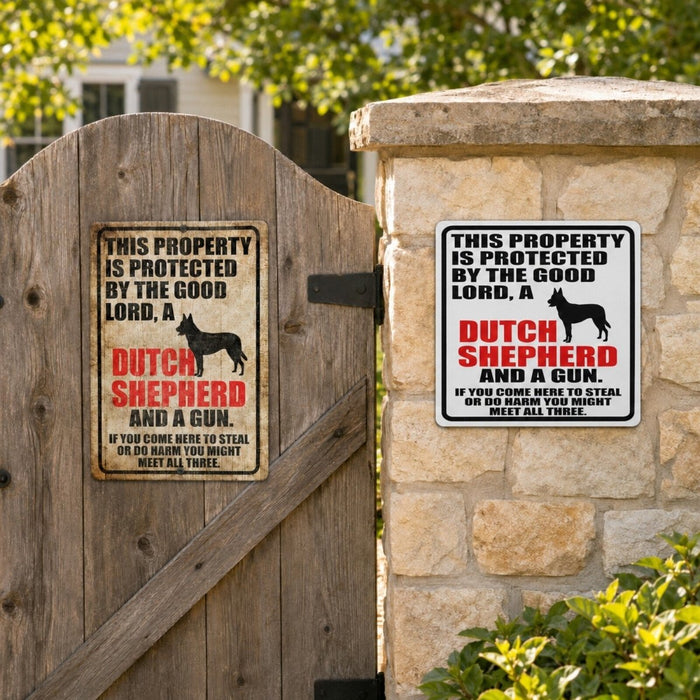 Rectangle & Square Metal Signs