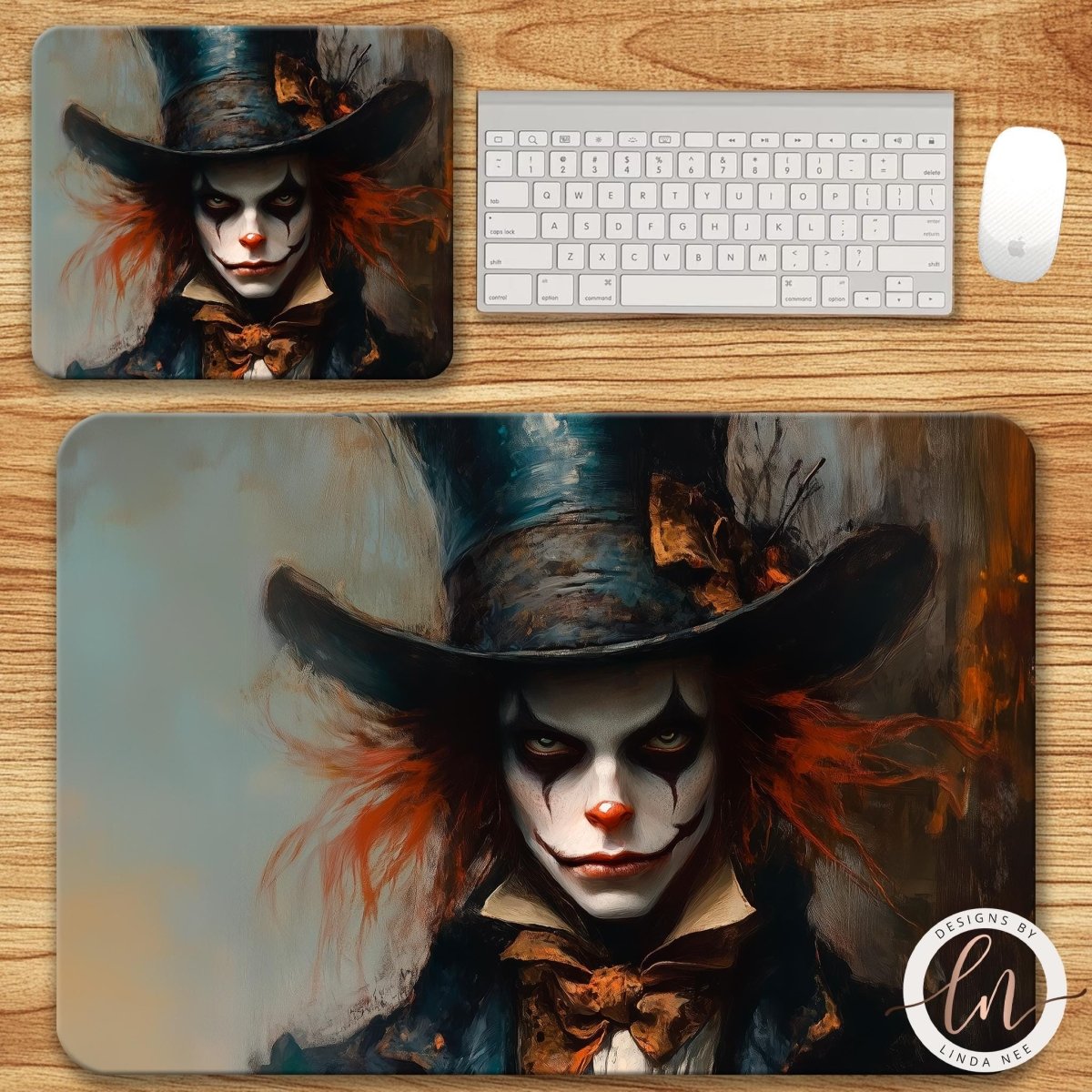 Mad Hatter Custom Mouse Pad & Desk Mat