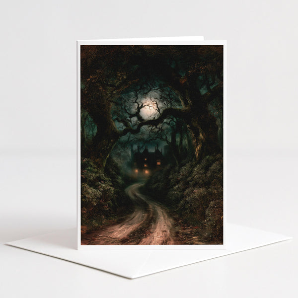 Gothic Manor Book Club Gift Note Card