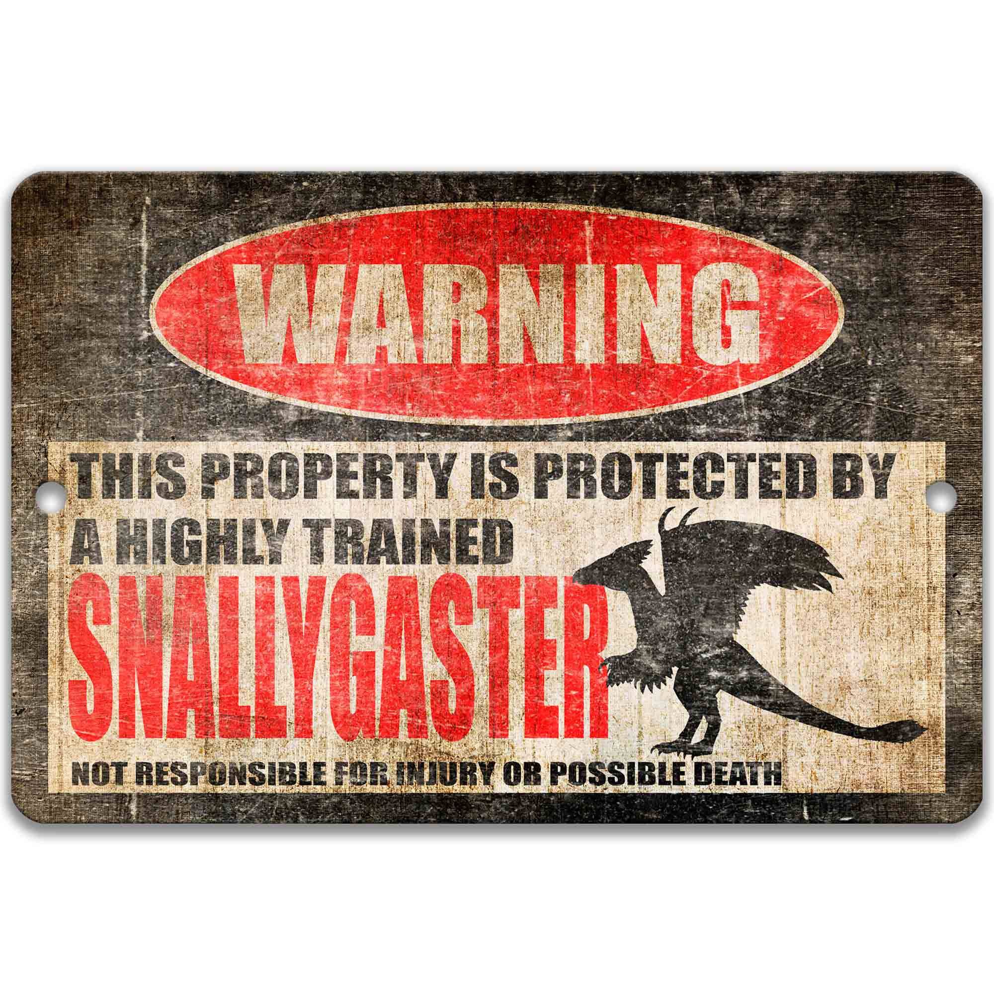 Beware of the Snallygaster Cryptid Wall Art from Hometown Legends of MarylandAmerican Folklore
