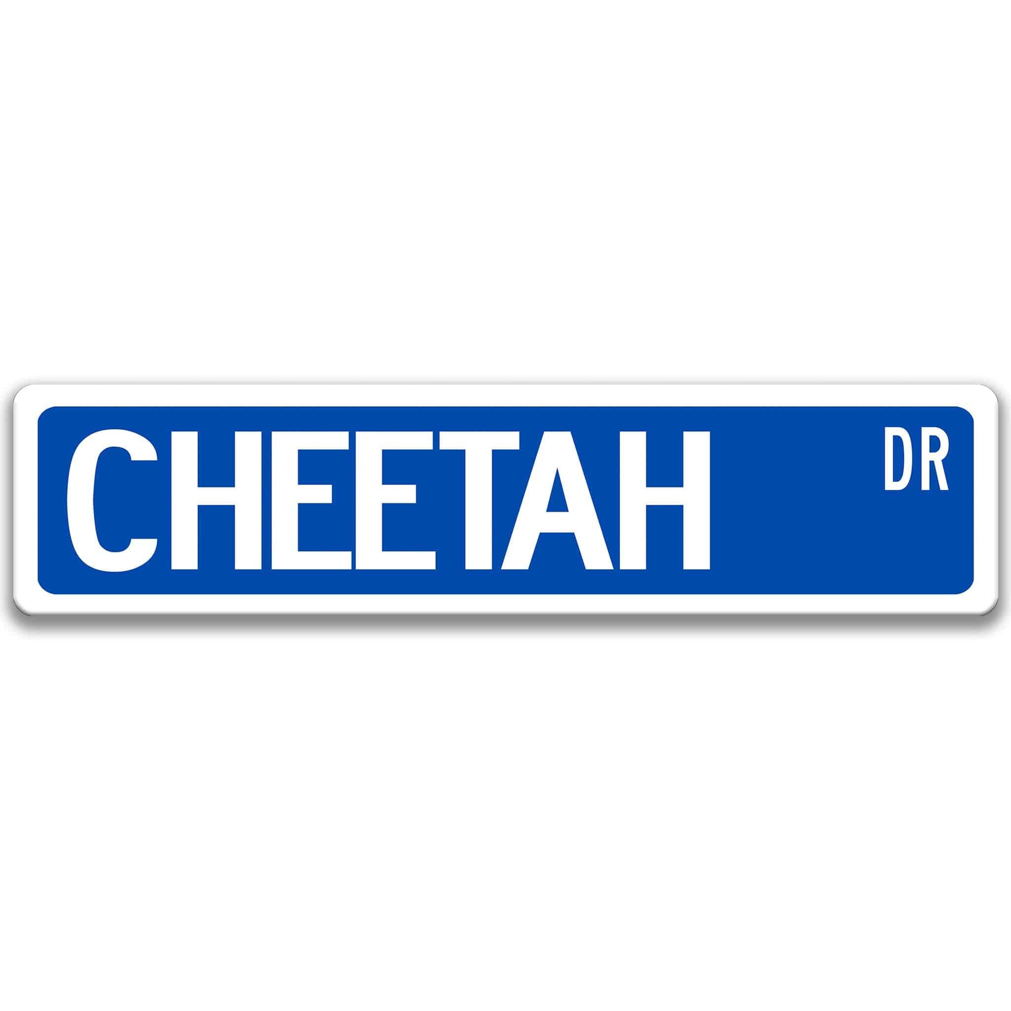 Cheetah Sign, Big Cat Lover, Cheetah Gift